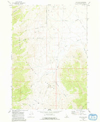 Download a high-resolution, GPS-compatible USGS topo map for Arco Pass, ID (1992 edition)