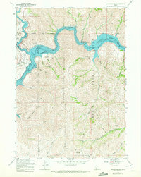 Download a high-resolution, GPS-compatible USGS topo map for Arrowrock Dam, ID (1972 edition)