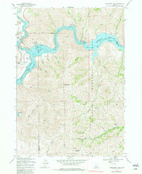 preview thumbnail of historical topo map of Elmore County, ID in 1969