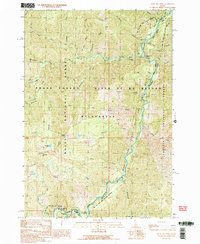 Download a high-resolution, GPS-compatible USGS topo map for Artillery Dome, ID (1991 edition)