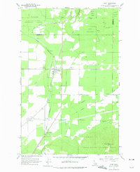 Download a high-resolution, GPS-compatible USGS topo map for Athol, ID (1975 edition)