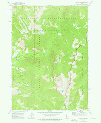 preview thumbnail of historical topo map of Elmore County, ID in 1972