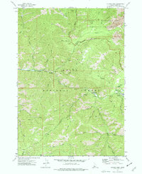 Download a high-resolution, GPS-compatible USGS topo map for Atlanta West, ID (1977 edition)