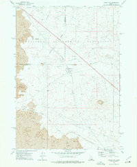 1973 Map of Atomic City, ID, 1976 Print