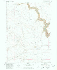 Download a high-resolution, GPS-compatible USGS topo map for Austin Butte, ID (1980 edition)