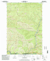 Download a high-resolution, GPS-compatible USGS topo map for Avery, ID (1998 edition)