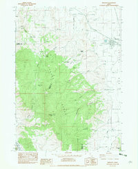 Download a high-resolution, GPS-compatible USGS topo map for Bancroft, ID (1983 edition)