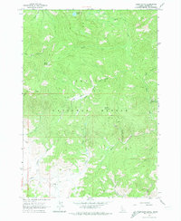 Download a high-resolution, GPS-compatible USGS topo map for Basin Butte, ID (1974 edition)
