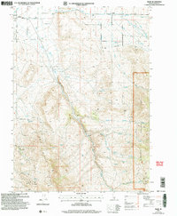 Download a high-resolution, GPS-compatible USGS topo map for Basin, ID (2006 edition)