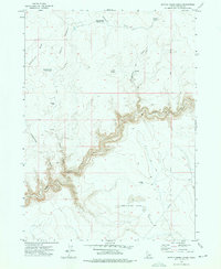 Download a high-resolution, GPS-compatible USGS topo map for Battle Creek Lakes, ID (1976 edition)