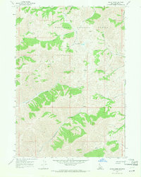Download a high-resolution, GPS-compatible USGS topo map for Baugh Creek SW, ID (1971 edition)