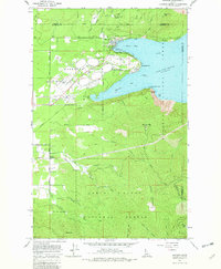 preview thumbnail of historical topo map of Kootenai County, ID in 1967