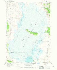 Download a high-resolution, GPS-compatible USGS topo map for Bear Island, ID (1968 edition)