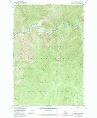 Download a high-resolution, GPS-compatible USGS topo map for Bear Mountain, ID (1984 edition)