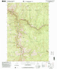 Download a high-resolution, GPS-compatible USGS topo map for Beaver Jack Mountain, ID (2002 edition)