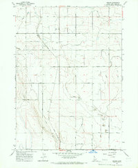 Download a high-resolution, GPS-compatible USGS topo map for Berger, ID (1966 edition)