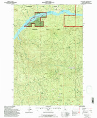 Download a high-resolution, GPS-compatible USGS topo map for Bertha Hill, ID (1997 edition)