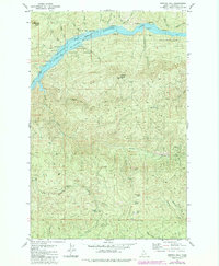 Download a high-resolution, GPS-compatible USGS topo map for Bertha Hill, ID (1984 edition)