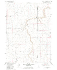 Download a high-resolution, GPS-compatible USGS topo map for Big Bend Crossing, ID (1980 edition)