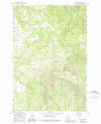 Download a high-resolution, GPS-compatible USGS topo map for Big Cedar, ID (1987 edition)