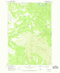 Download a high-resolution, GPS-compatible USGS topo map for Big Cedar, ID (1968 edition)