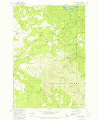Download a high-resolution, GPS-compatible USGS topo map for Big Cedar, ID (1980 edition)