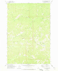 Download a high-resolution, GPS-compatible USGS topo map for Big Chief Creek, ID (1975 edition)