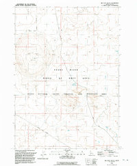 preview thumbnail of historical topo map of Ada County, ID in 1992