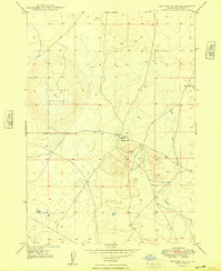 Download a high-resolution, GPS-compatible USGS topo map for Big Foot Butte, ID (1948 edition)