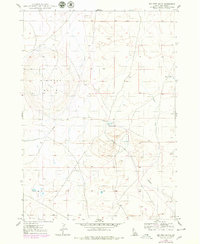 Download a high-resolution, GPS-compatible USGS topo map for Big Foot Butte, ID (1979 edition)