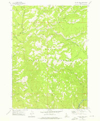 Download a high-resolution, GPS-compatible USGS topo map for Big Owl Creek, ID (1976 edition)