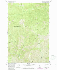 Download a high-resolution, GPS-compatible USGS topo map for Big Rock Mtn, ID (1987 edition)