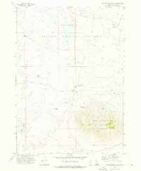 preview thumbnail of historical topo map of Butte County, ID in 1972