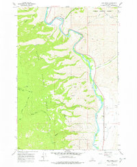 Download a high-resolution, GPS-compatible USGS topo map for Bird Creek, ID (1978 edition)