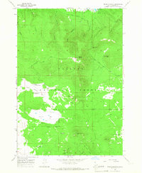 Download a high-resolution, GPS-compatible USGS topo map for Bishop Mountain, ID (1967 edition)
