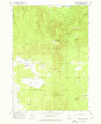 Download a high-resolution, GPS-compatible USGS topo map for Bishop Mountain, ID (1976 edition)