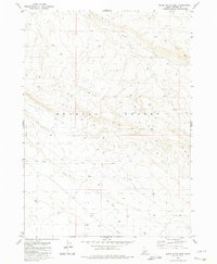 Download a high-resolution, GPS-compatible USGS topo map for Black Butte East, ID (1980 edition)