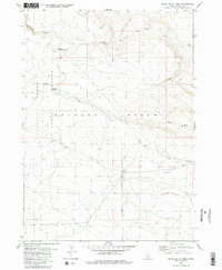 Download a high-resolution, GPS-compatible USGS topo map for Black Butte West, ID (1980 edition)