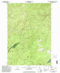 Download a high-resolution, GPS-compatible USGS topo map for Black Hawk Mountain, ID (1999 edition)