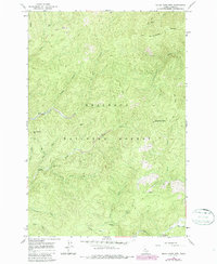 Download a high-resolution, GPS-compatible USGS topo map for Black Hawk Mtn, ID (1987 edition)
