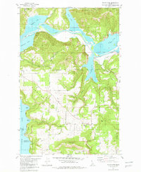 Download a high-resolution, GPS-compatible USGS topo map for Black Lake, ID (1982 edition)