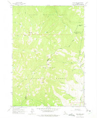 Download a high-resolution, GPS-compatible USGS topo map for Black Mtn, ID (1975 edition)
