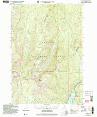 Download a high-resolution, GPS-compatible USGS topo map for Black Tip, ID (2007 edition)