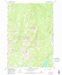 Download a high-resolution, GPS-compatible USGS topo map for Black Tip, ID (1983 edition)