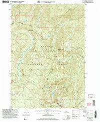 Download a high-resolution, GPS-compatible USGS topo map for Blackmare, ID (2007 edition)