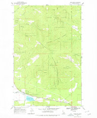 Download a high-resolution, GPS-compatible USGS topo map for Blanchard, ID (1978 edition)