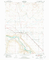 1949 Map of Twin Falls County, ID, 1978 Print