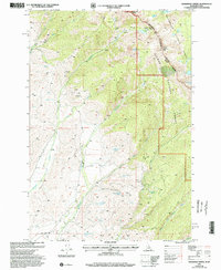 Download a high-resolution, GPS-compatible USGS topo map for Bohannon Spring, ID (2002 edition)