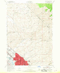 Download a high-resolution, GPS-compatible USGS topo map for Boise North, ID (1968 edition)