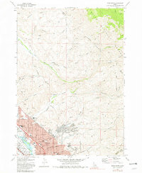 Download a high-resolution, GPS-compatible USGS topo map for Boise North, ID (1982 edition)